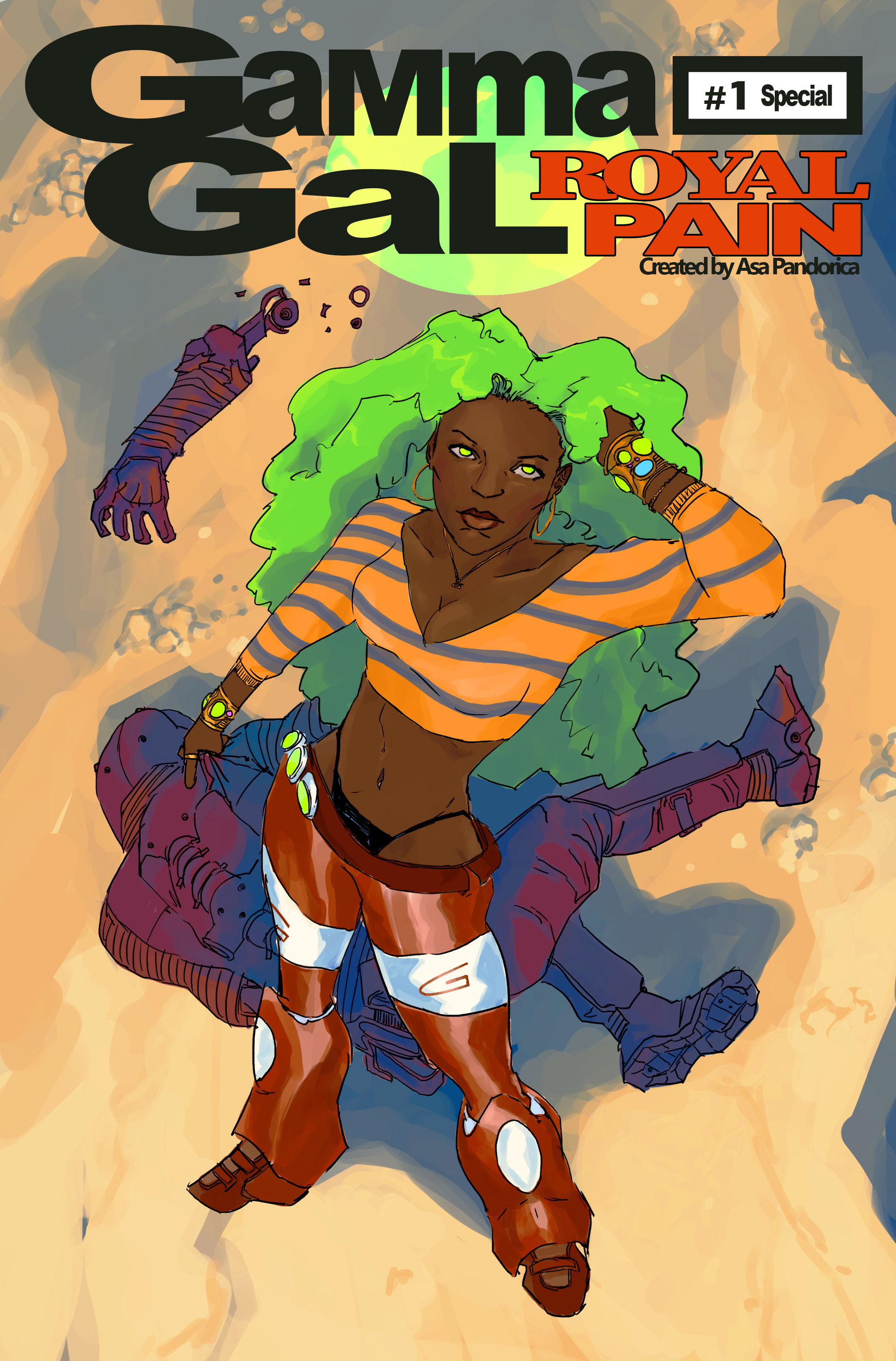 Gamma Gal:
Royal Pain [Oneshot]